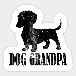Dachshunds Dog Grandpa Sticker